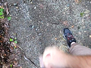 Took a short hike on the trail again.