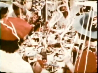 A crazy wild vintage orgy!