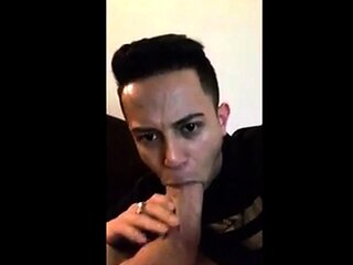 Big Cock Blowjob by Amateur Twink