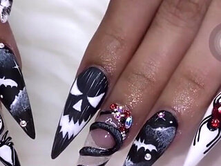 My New Halloween Nails 