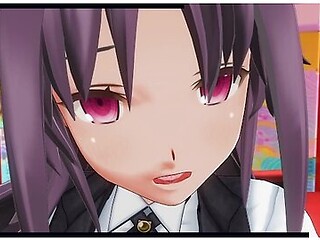 3d Hentai Konno Yuuki Loves Cum In Her Pussy