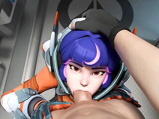 Juno sucks big cock and gets a facial