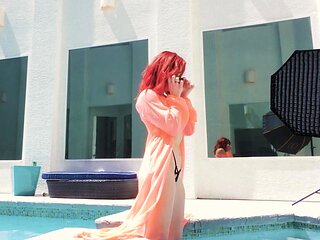 Amateur outdoor fuck from dawn to dusk