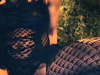 The Slutty Sissy Plays with Big Things.