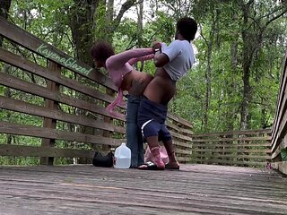 Sucking His Dick And Enjoying Backshots Au Naturale