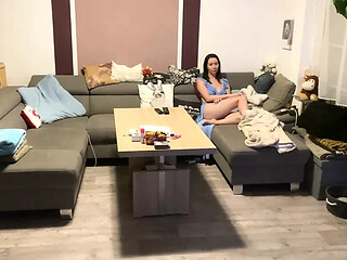 Patio Fucking Fun with Hard-Knock Lovemaking