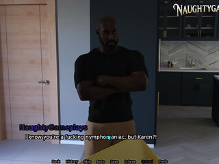 Shadows of Trust Part 01 By Sieglinnde, Huge BBC Dick Fucking MILF'S Big Ass, 3D Game