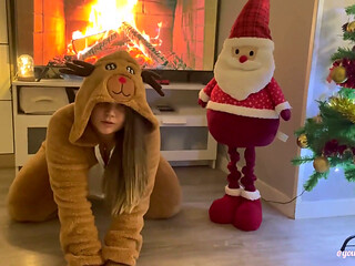 Reindeer farting