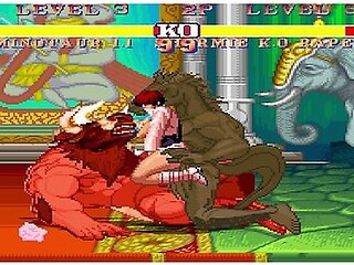 Sherime Big Boobs And Furry Ryona Fighter 2 Xhatihentai Gameplay