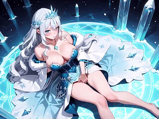 From Cold Queen to Bedroom Laziness, She Holds That Pink Wand in Her Mouth, Eyes Hazy and Shy