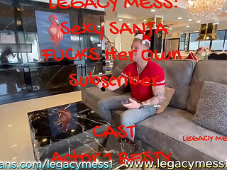 Sexy Sanat Mistress Shemale Surprise Lonely Naught Guy with Her Big Cock