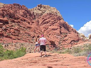 Behind the Scenes Photo Shoot - Ashley at Red Rock Canyon