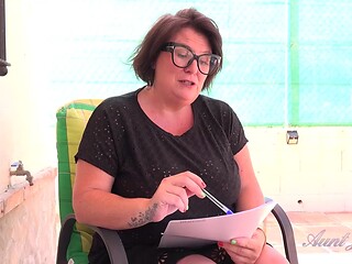 Aunt Judy's -Busty Boss Lady JoJo Robinson Sucks Your Cock During an Outdoor Meeting