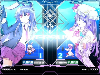 Reisen futanari vs Patchouli