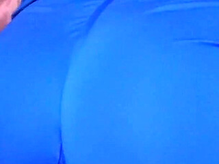 Brazilian Booty Queen in Tight Academy Shorts