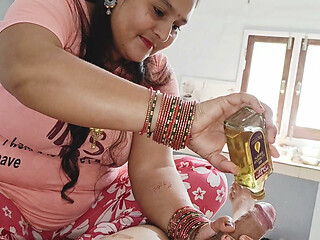 Oiling Dick Handjob Cum Inside Pusssy