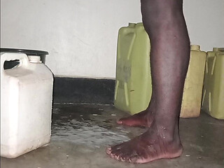 Bathing at night