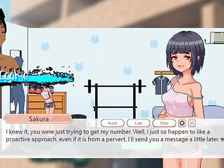 Delivery Hot - Delivering Packages and Meeting Sakura Who Likes to Work Out and Protein Like Cum
