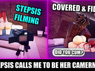 Step Sis Calls Me To Film Her- Ends Up Getting FILLED Accidentally (ROBLOX)