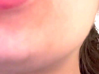 A Gentle Giantess Begins Her Day by Brushing Her Teeth,