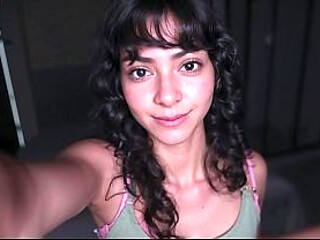 Petite Latina takes a massive BBC doggystyle
