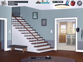 Summertime saga: Jenny is now hooked on my dick she comes anytime to ride me