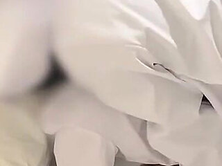 #123 Rookie Nurse Has Sex with a Doctor at Night Shift, Couldn't Stand the Pleasure Next to the Patient