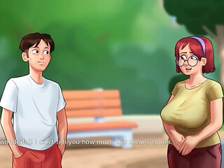 Judith and Anon enjoy each other's company during the summer.