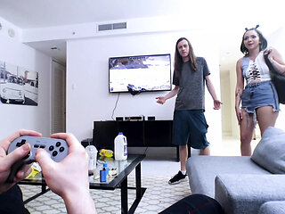 Squirting saved my stepbrother: video game addiction intervention by Riley Jean