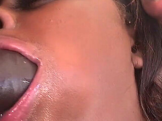 Chanel Doesn't Stop Sucking When He Cums!!