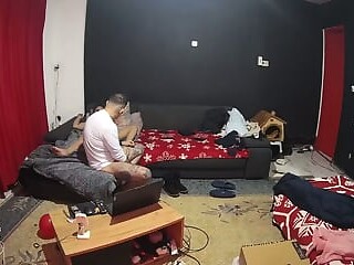 Katy gets wet with her rubbing game