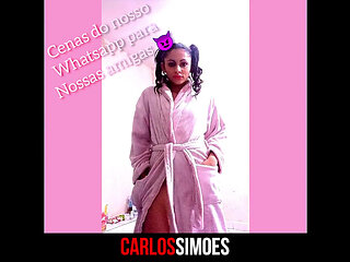 Young, Naughty Brunette with a Friend