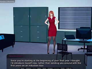 Cosy Cafe Part 3 - Sexy Headmistress