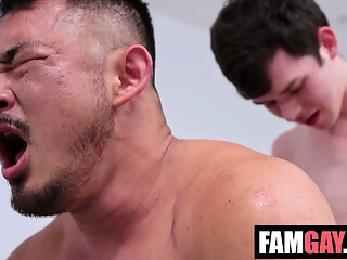 Eating in Bed is Better When the Snack is Your Stepdad'_s Cock Dakota Lovell, Zen Goken
