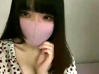Curvy Asian babe enjoys late-night self-pleasure session