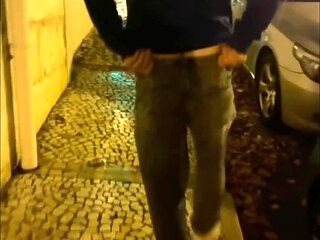 Compilation of Amateur Boys Flashing Their Ass in the Street