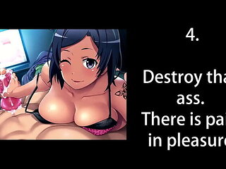 FayGrey Dominates You - JOI, CEI & Sissification Hentai with Hot Assplay (No Toys Needed)