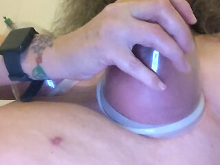 Stretching my breasts