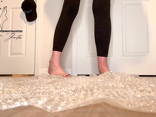 Bubble Wrap Popping Goddess Size 16 Feet