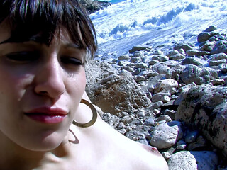 Petite brunette ass fucked by a old pervert