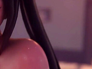 Mona Megistus Rides Aether at the Mondstadt Motel Raw Genshin Impact Footjob Included Hentai Sex 3D