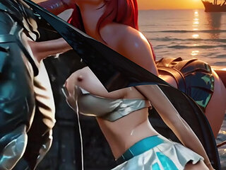 They suck huge dicks and swallow