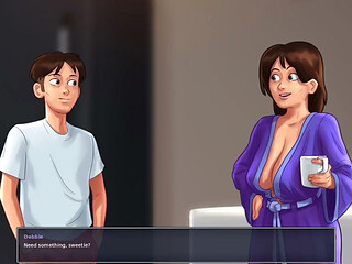 Summertime Saga - scenes with Debbie DUBBED part 3