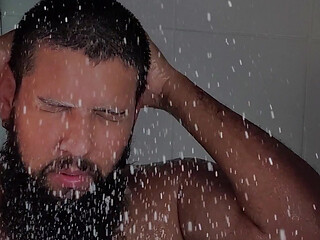 The atmosphere heated up... Come to the bath with me!