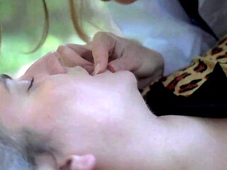 Foot Tongue Mouth and Vore - The Primitive Woman And The