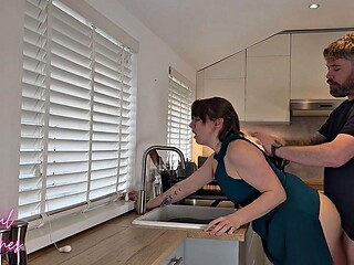 British Hairy MILF Stepmom Creampie Roleplay