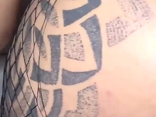 Tattooed Cougar Takes Thick Cock for Anal Creampie