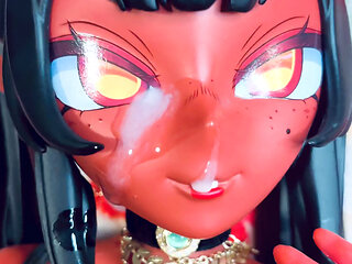 Midnight Visit from Meru the Succubus - Sex Demon Fucks Me for Cum Reward - All Over Her Face 65cm Sex Demon Silicone Sex Doll