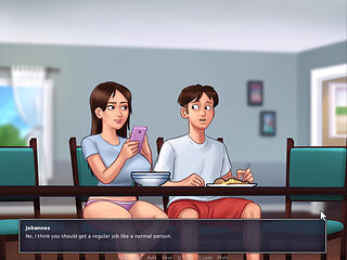 Summertime Saga - Jenny asked me to help her take nudes