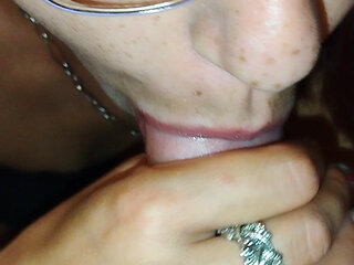 Great Blowjob, Cum in Mouth and on Face